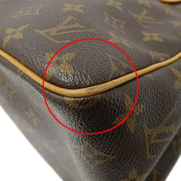 LOUIS VUITTON Black Monogram Tote Bag - Picture 9 of 14
